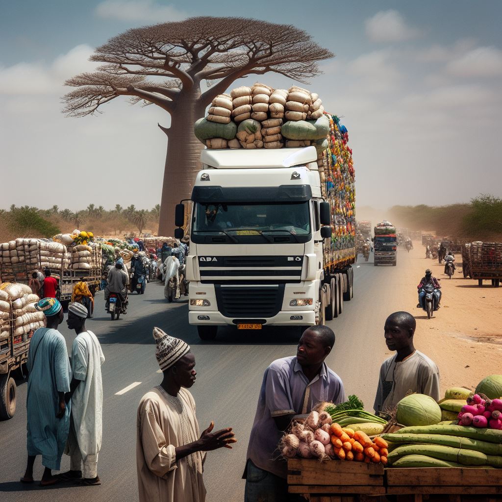 Transport routier de marchandises partout au Sénégal 1
